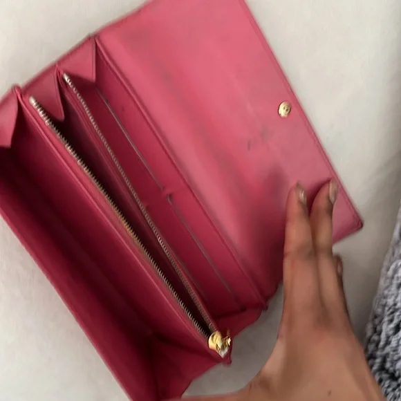 Louis Vuitton pink vernis long wallet - Picture 3 of 10